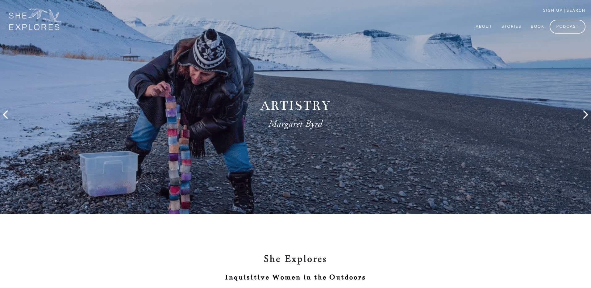 She Explores blog