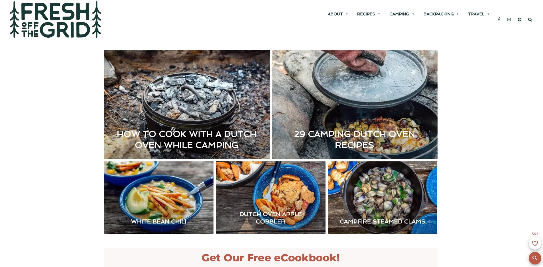 Fresh of the grid blog