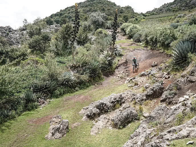 bikepacking cycling guatemala on mountain bike