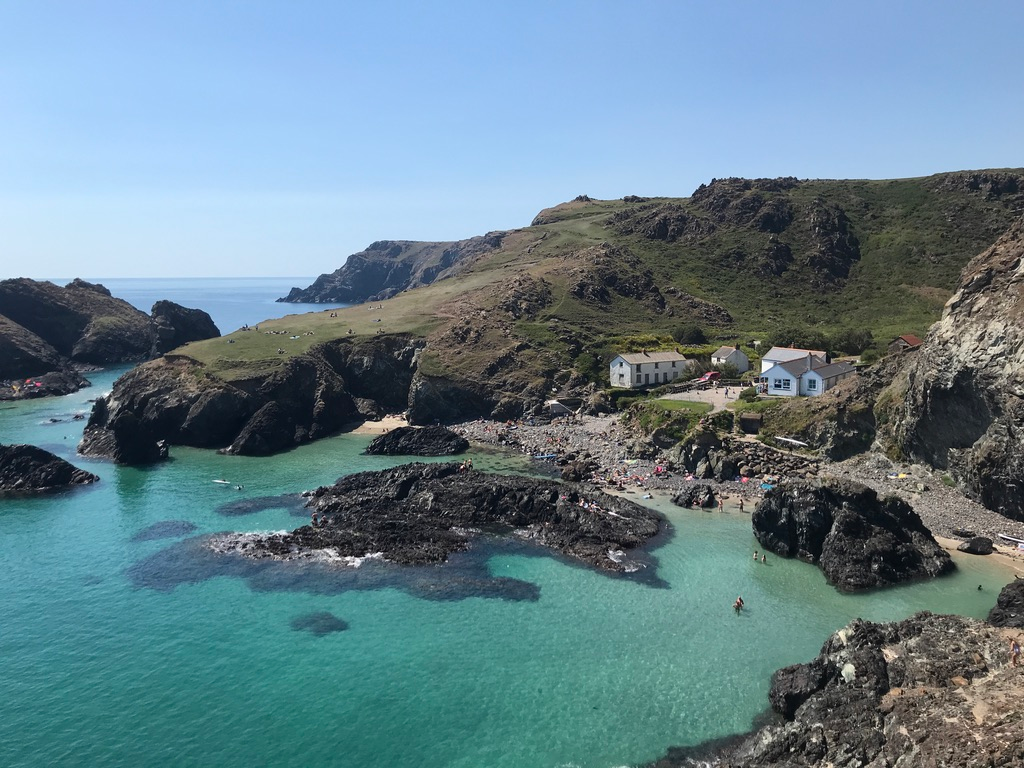Kynance Cove White Sandy Beach