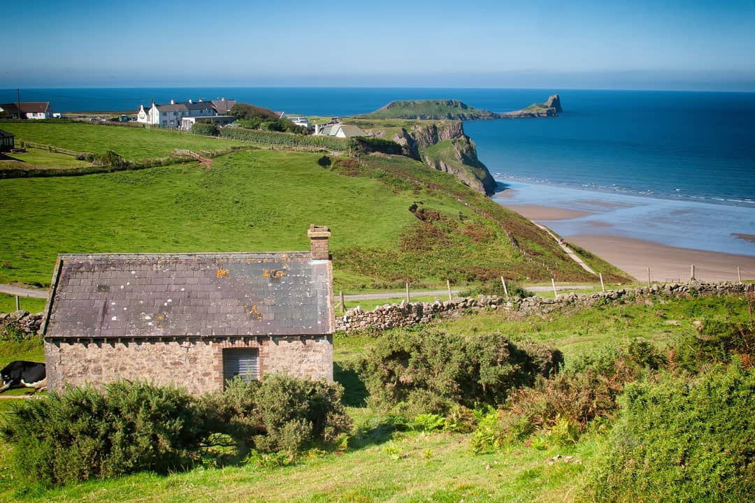 Rhossili Bay Beach Gower