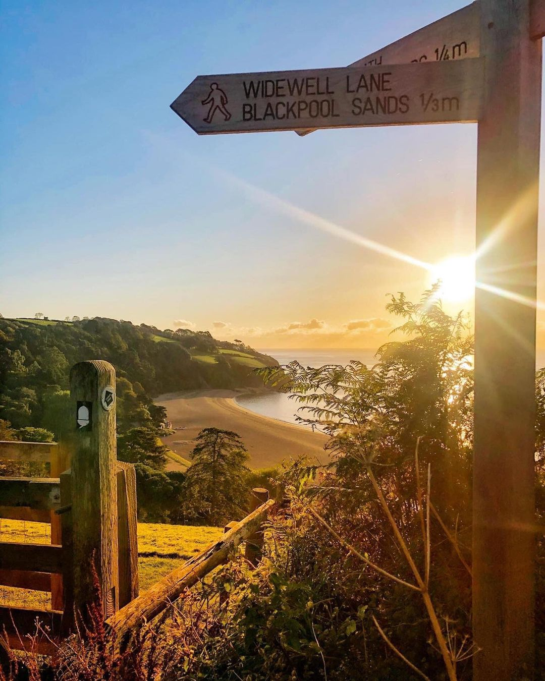 Blackpool Sands South Devon best British beach