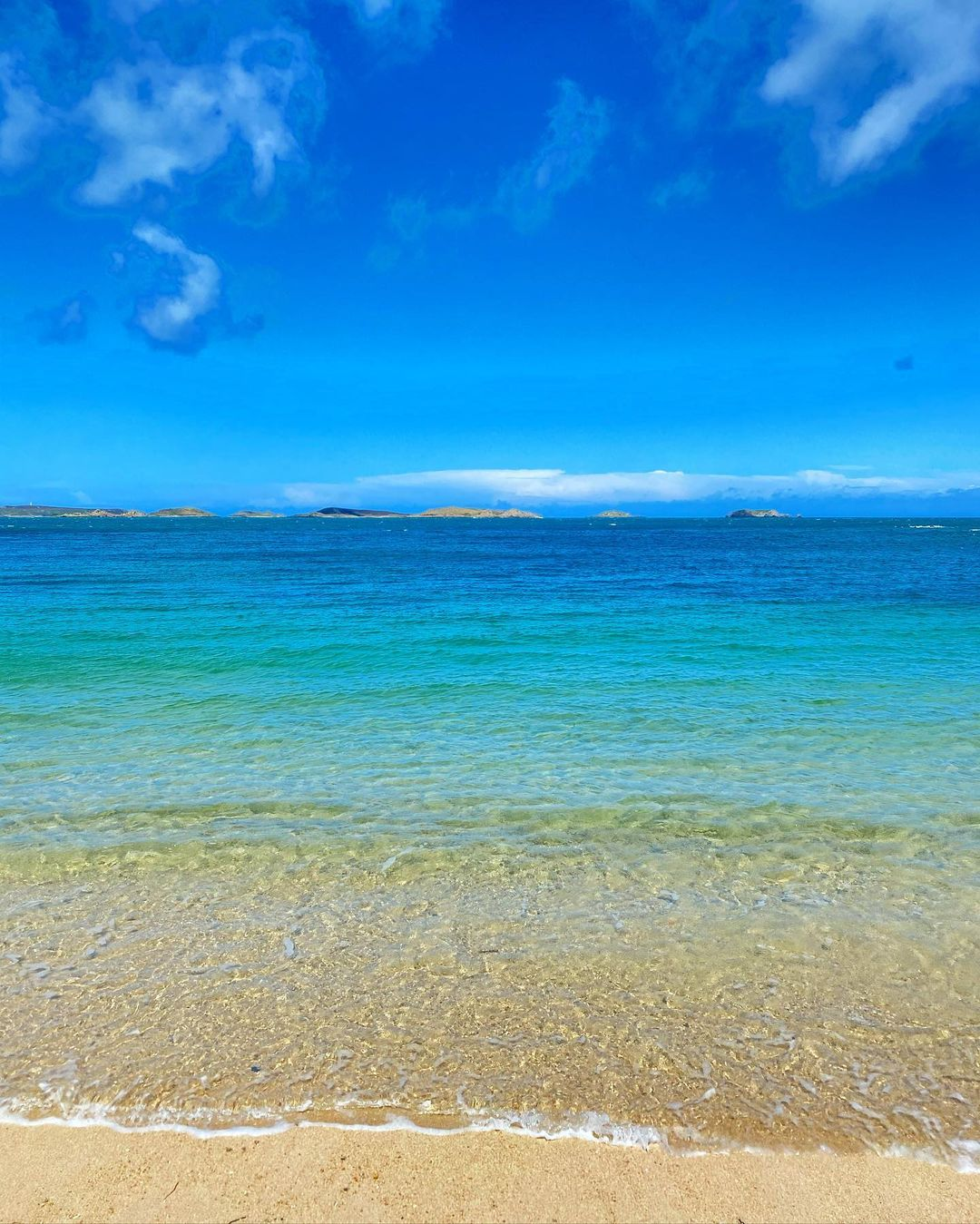 Isles of Scilly British Beach