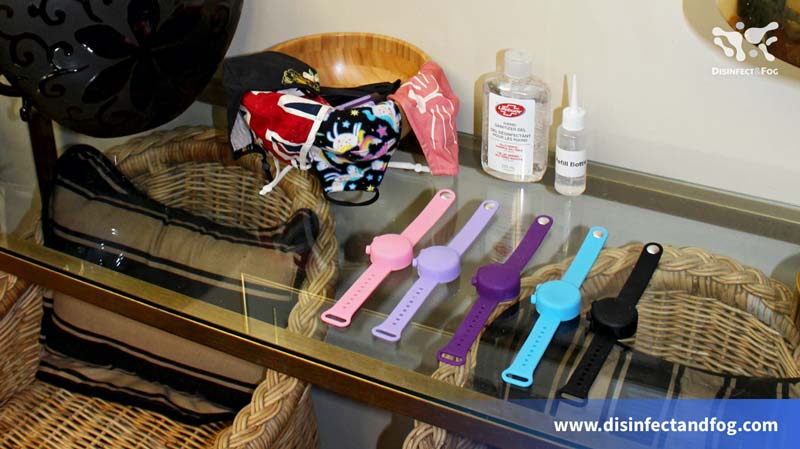 sanitizer wrist band