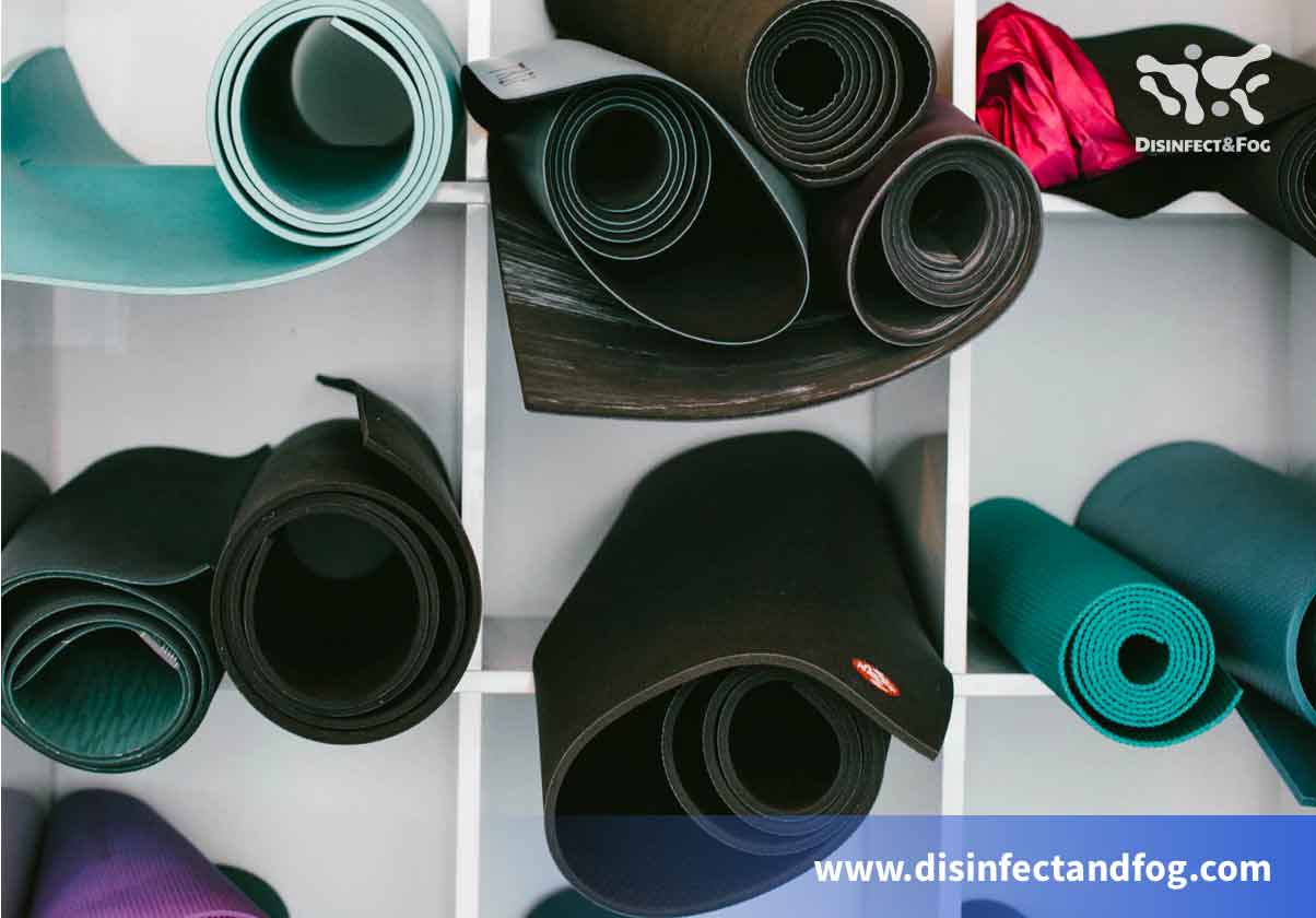 how to disinfect wokout mat