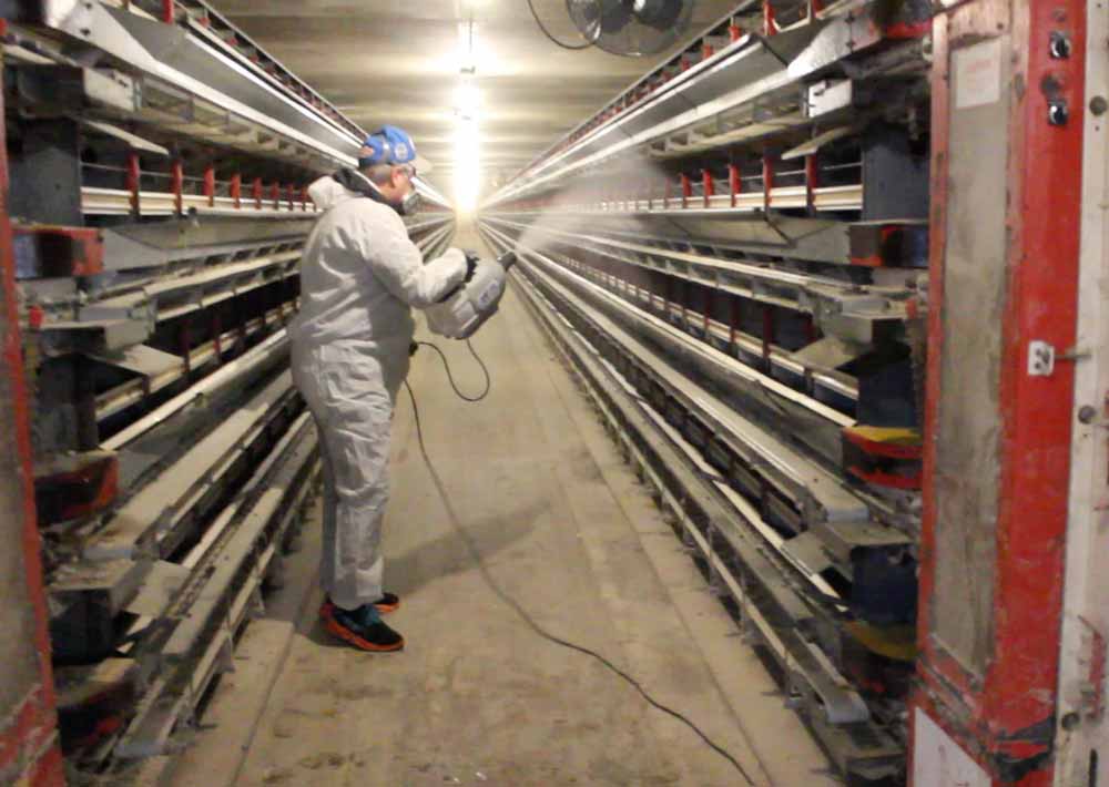 disinfecting farms like a professional