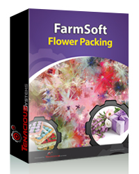 Flower packing software for traceability, reduced flower waste, and maximum flower processing efficiency.