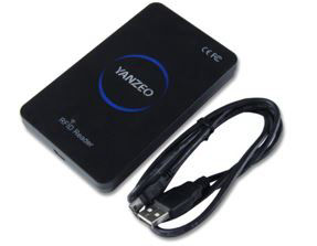 RFID pallet control tag reader
