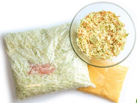 Coleslaw production, packing, sales distribution food service software