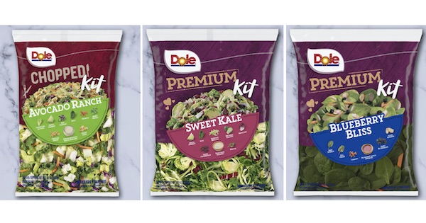 Salad & loose leaf packing of mixed salad & lettuce