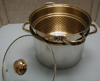 Food blanching process