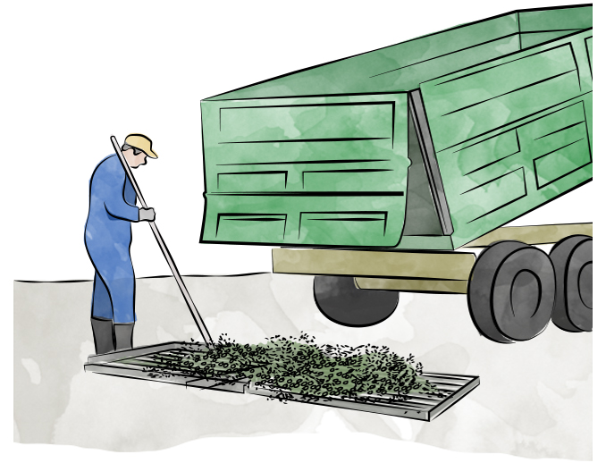 Olive oil manufacturing app