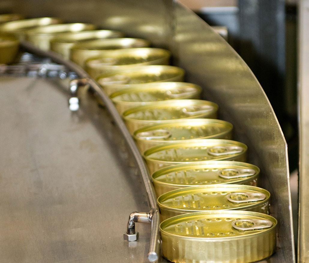 Canned seafood fish manufacturing app