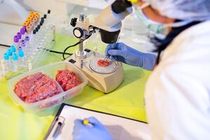 Meat packing quality control for export