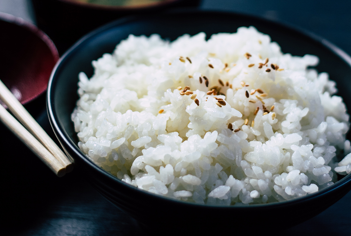 a bowl of rice