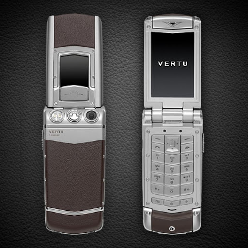 Vertu Constellation Ayxta Brown Leather