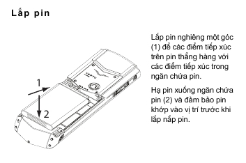 cách lắp pin 