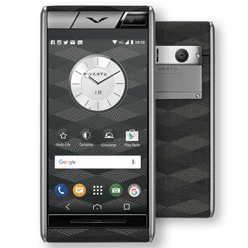 Vertu Aster Black Chevron