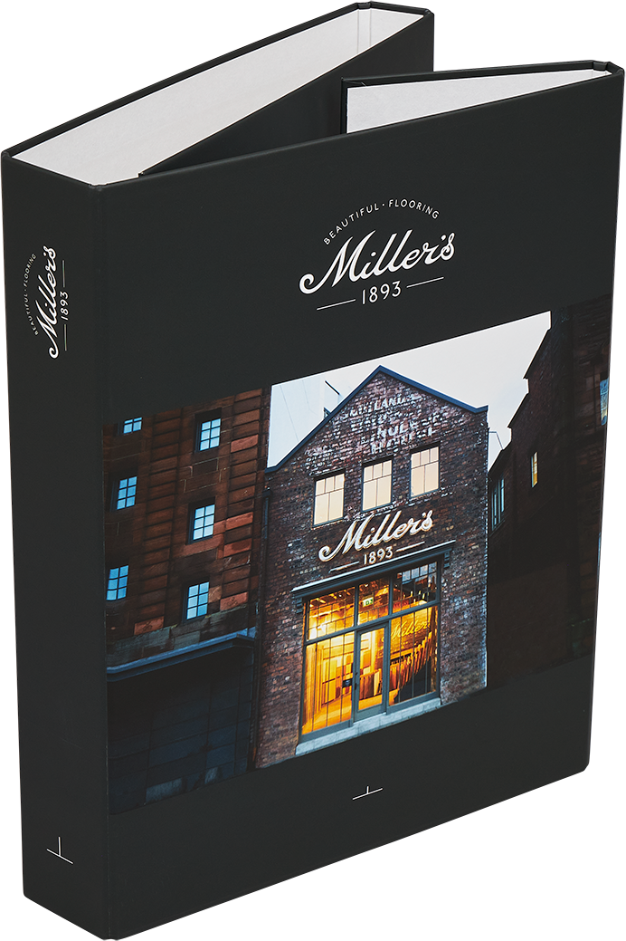 Millers Flooring Sample Folders by Designease, UK