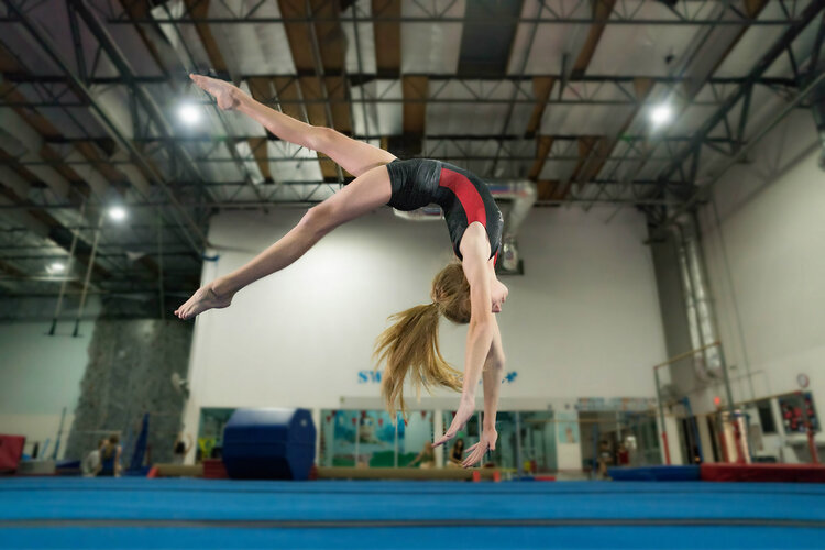 Mastered Novice? Ready for a new challenge? Then this is the SPOT for you! Our Intermediate Tumbling class will continue to challenge your tumbler with mastering backward tumbling skills. This class will be a fast paced class with tons of challenging new skills to master.