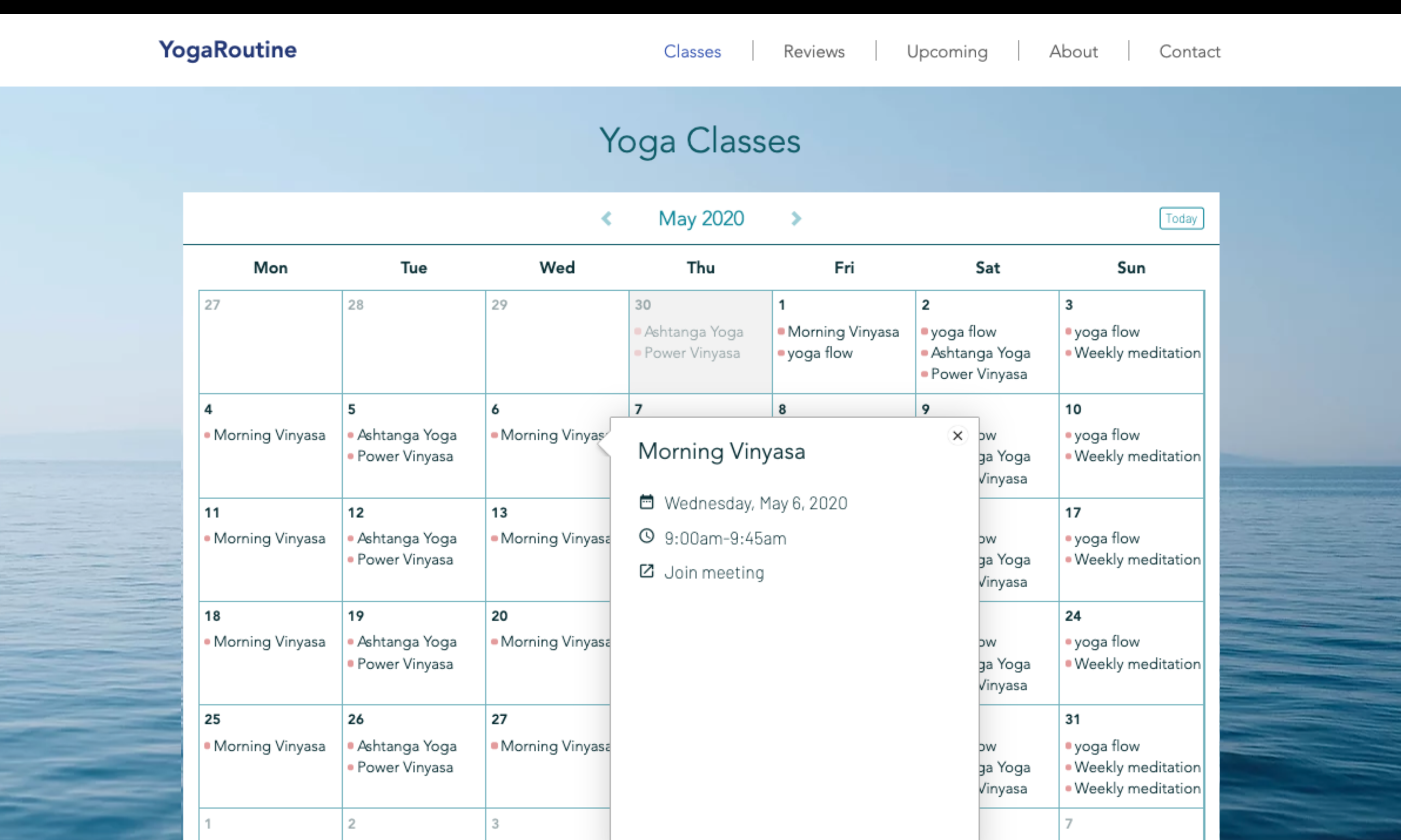 Homepage - Events Calendar for Wix, Shopify, Weebly and more