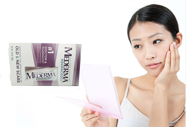 kem trị sẹo mederma advanced scar gel