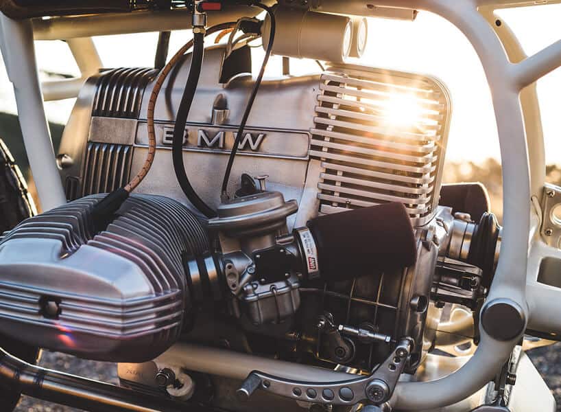 BMW R80 MOTORCYCLE Engine closeup