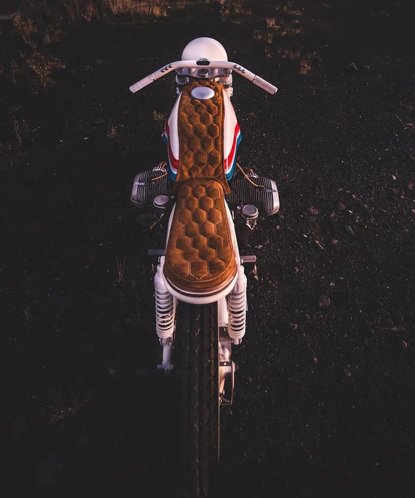 BMW R80 MOTORCYCLE upper view