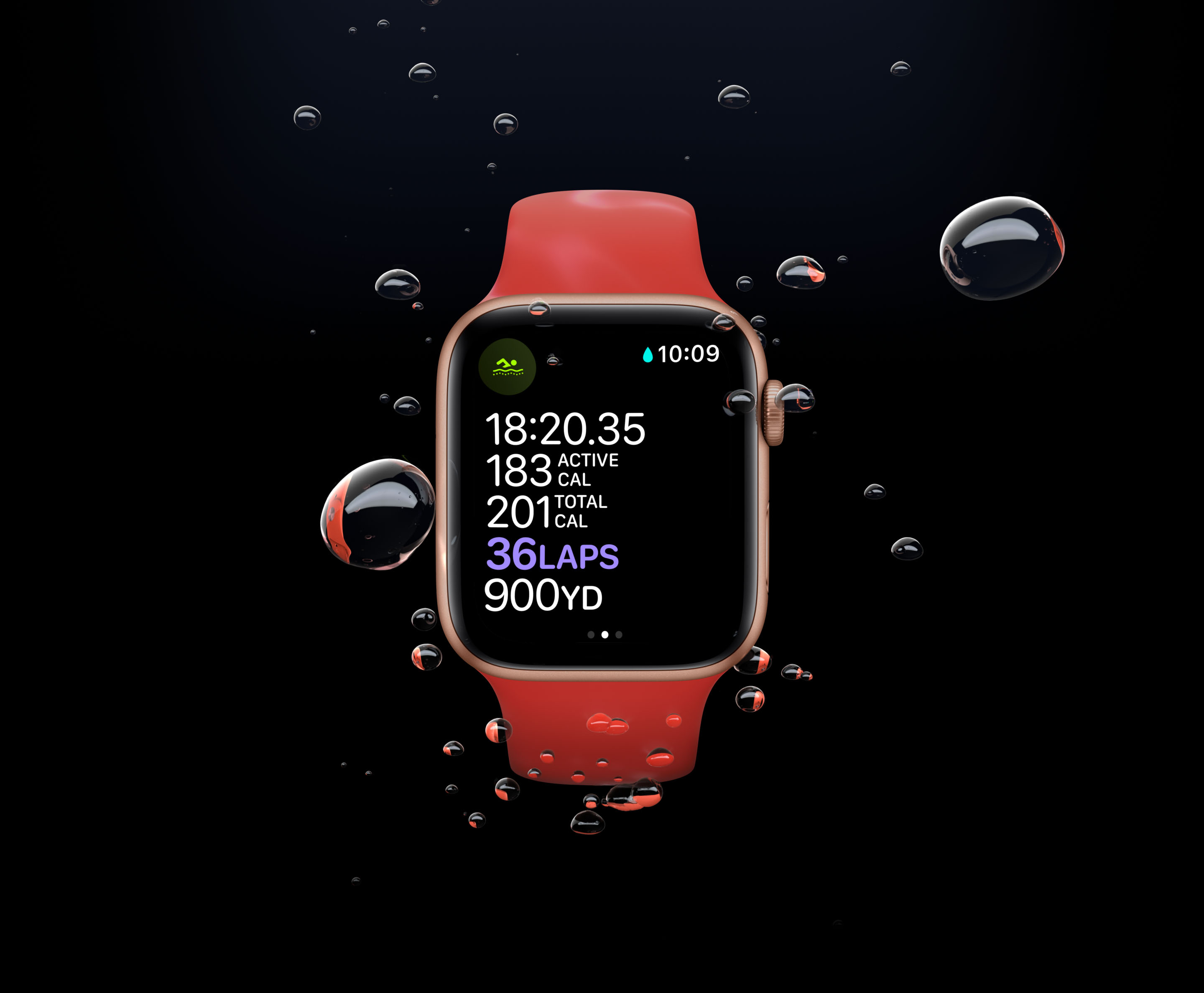 Apple Watch Series 6 Fitness Display