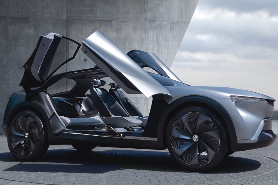 Buick Electra SUV doors open