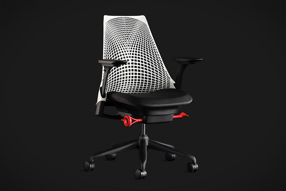 Herman Miller Sayl Chair Gaming Edition White