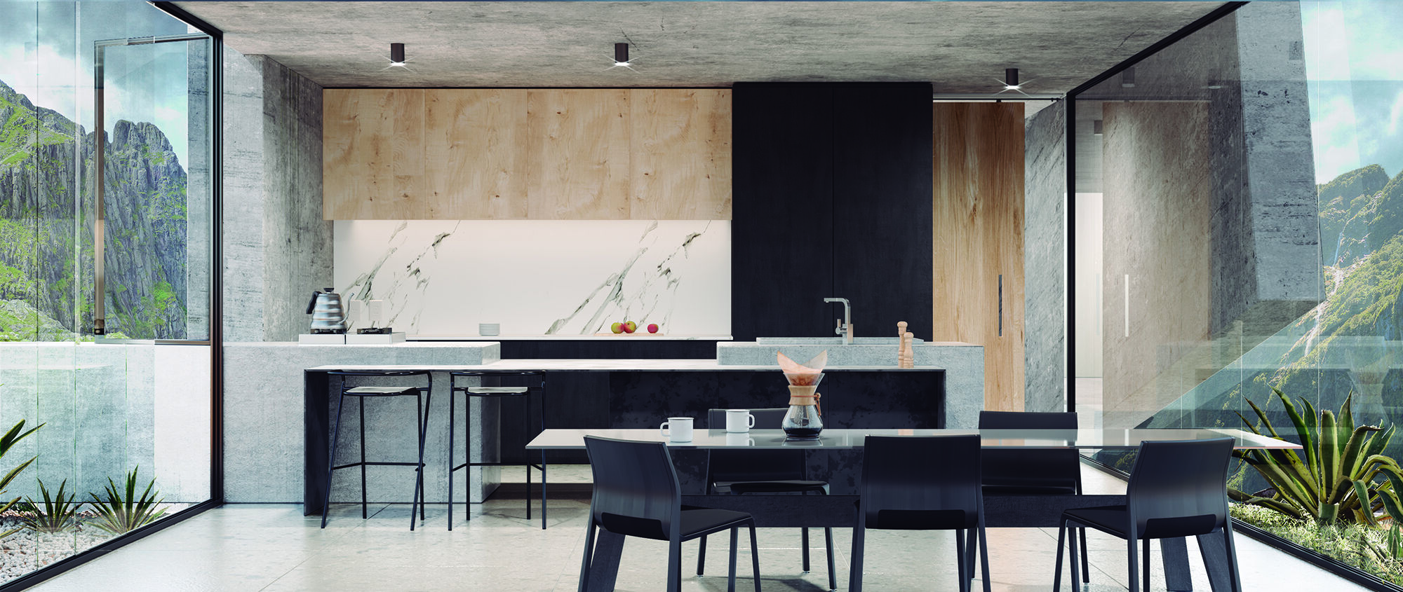 WTBA House kitchen
