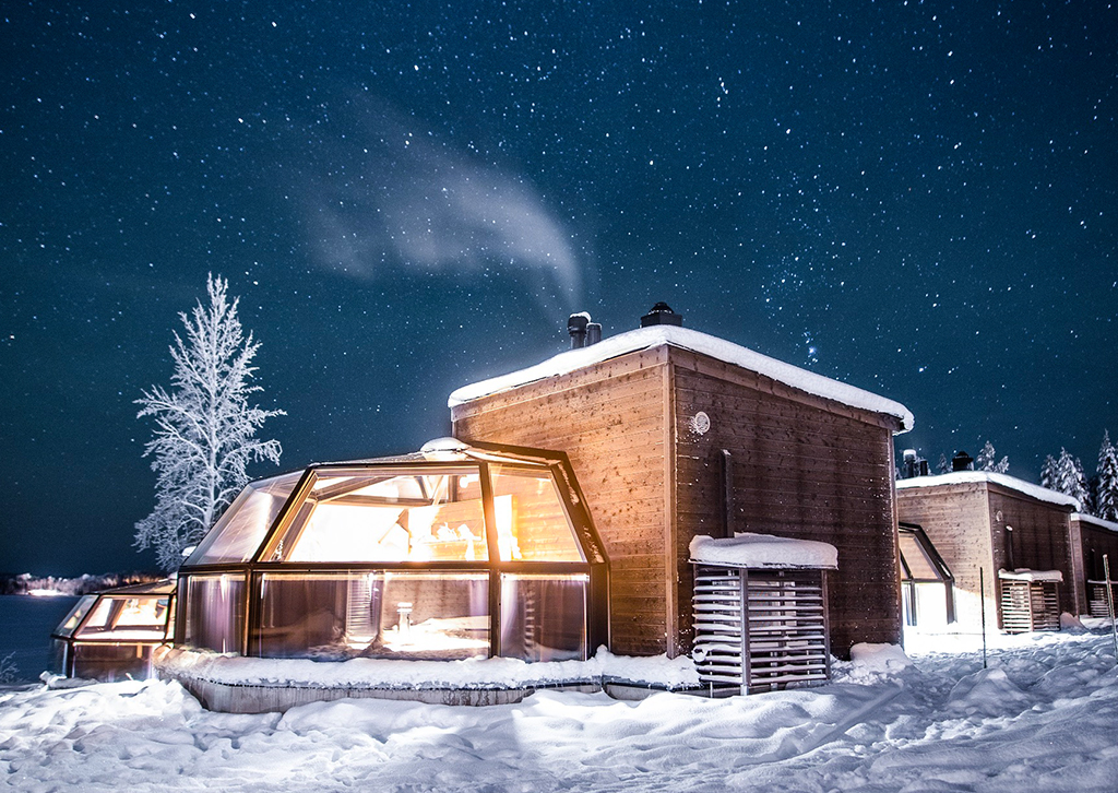 Finland's Arctic Fox Igloos