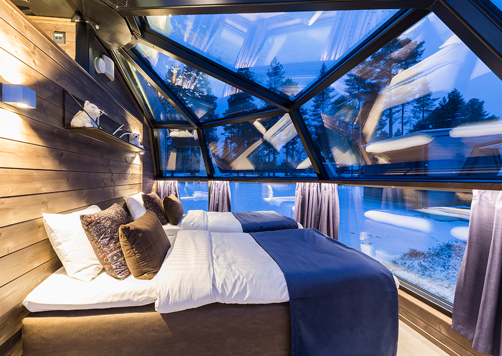 Finland's Arctic Fox Igloos