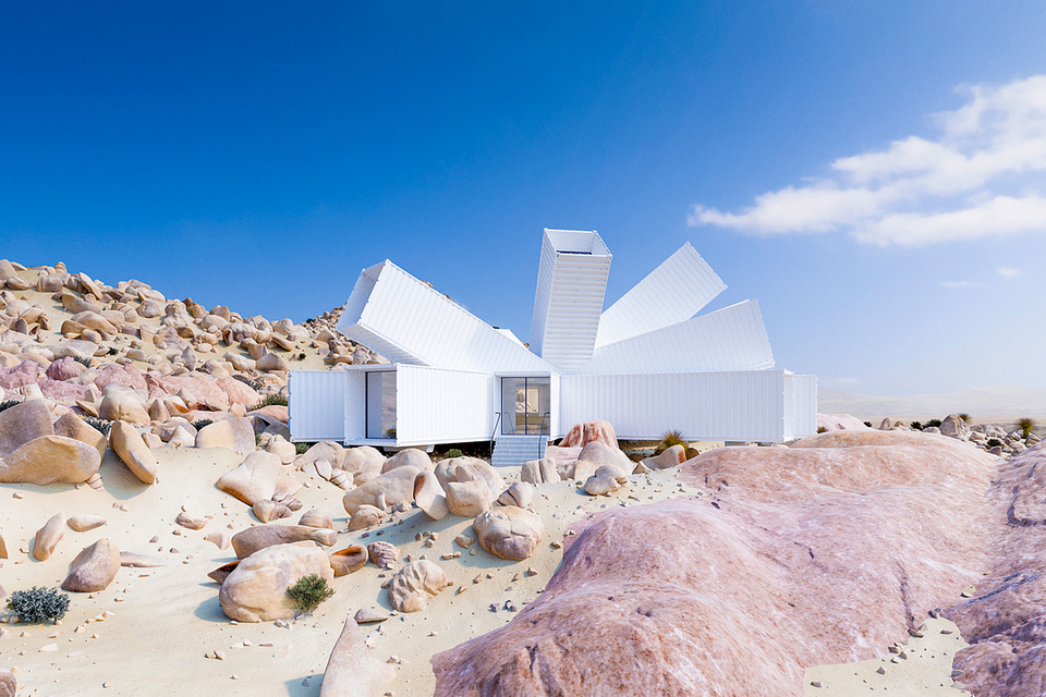Joshua Tree Shipping Container Residence