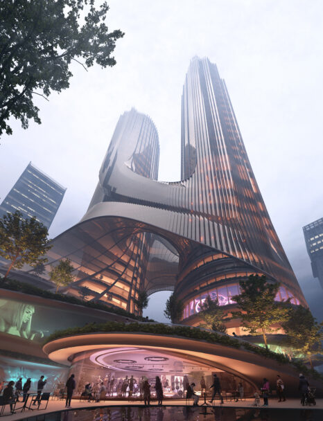 Tower C By Zaha Hadid Architects