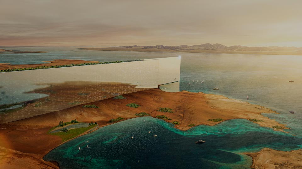 Saudi Arabia's $1 Trillion "Mirror Line" is the World's Longest Skyscraper