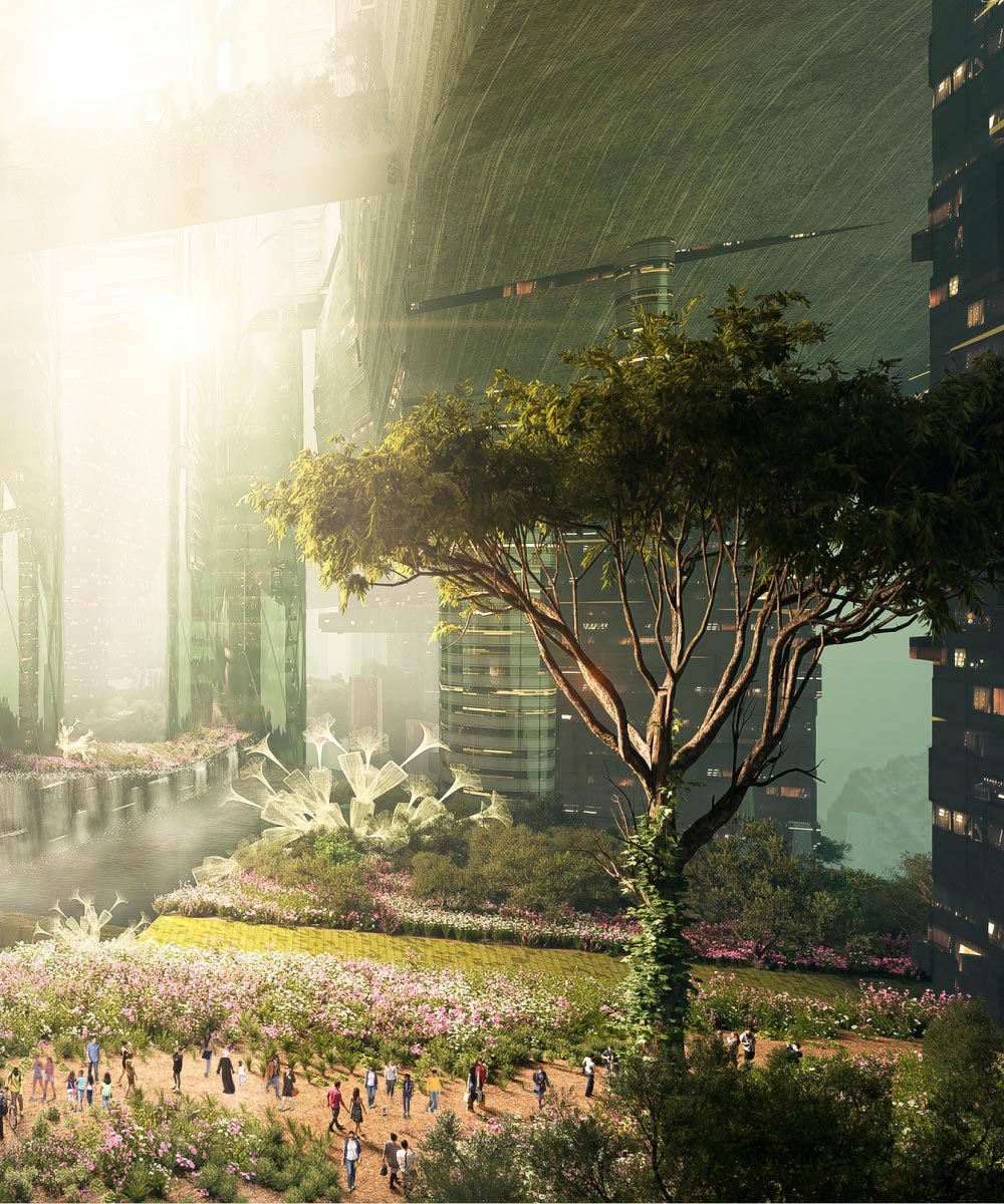 Saudi Arabia's $1 Trillion "Mirror Line" is the World's Longest Skyscraper