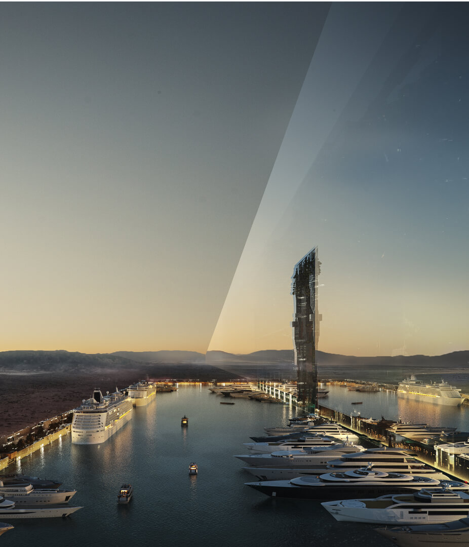 Saudi Arabia's $1 Trillion "Mirror Line" is the World's Longest Skyscraper