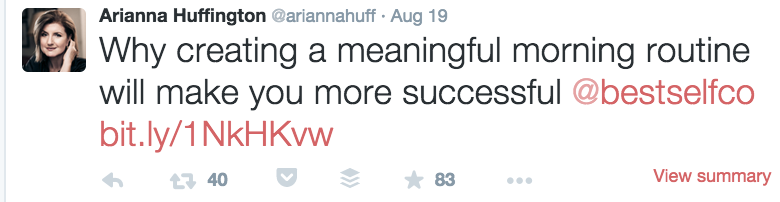Arianna Huffington