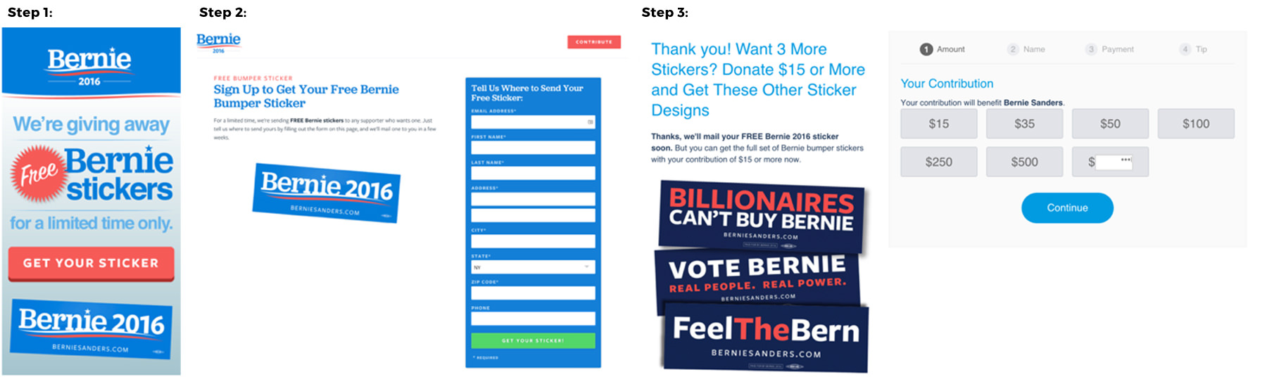 bernie incentive