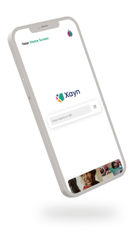 Phone with Xayn App