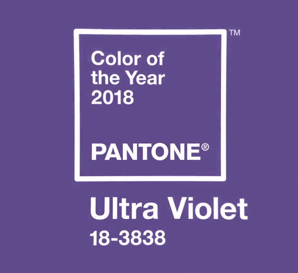 cor do ano ultra violet