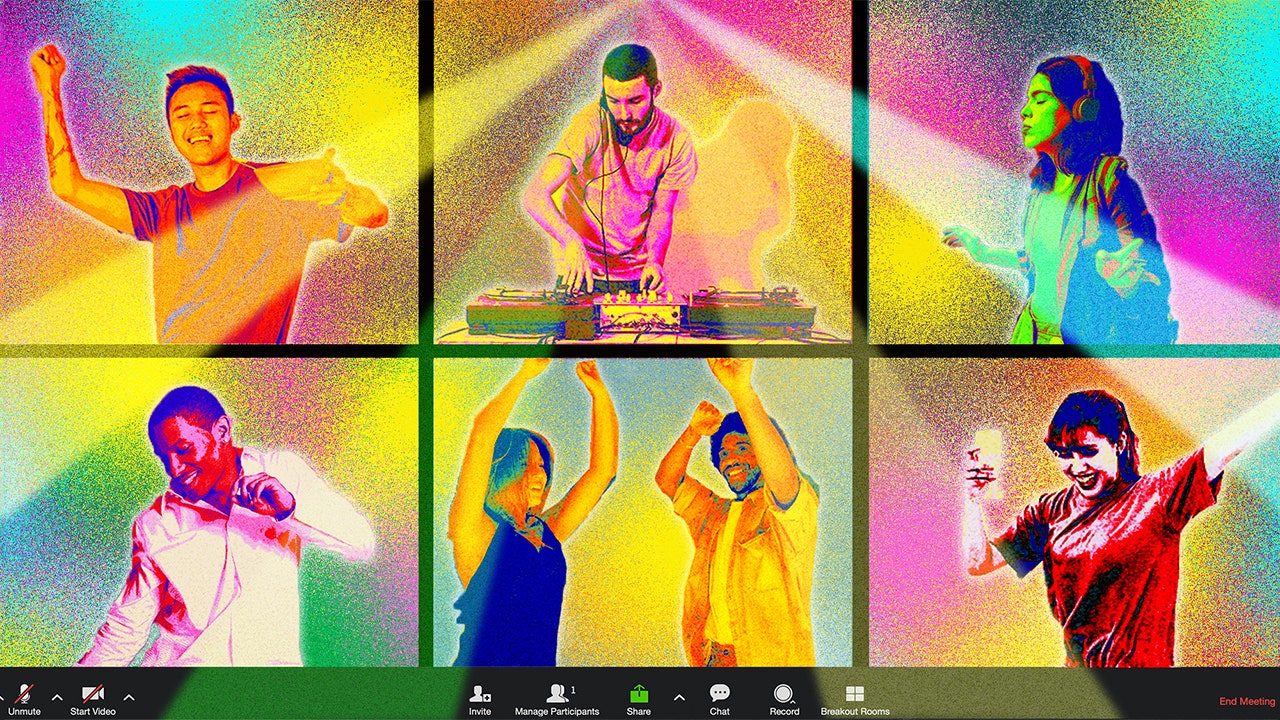 online pride dance party