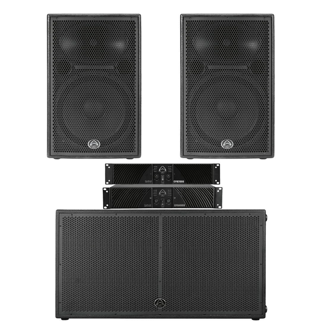 Passive Front of House PA System Hire 