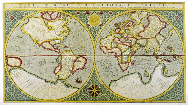 Figure 1. Maps with Mercator projections