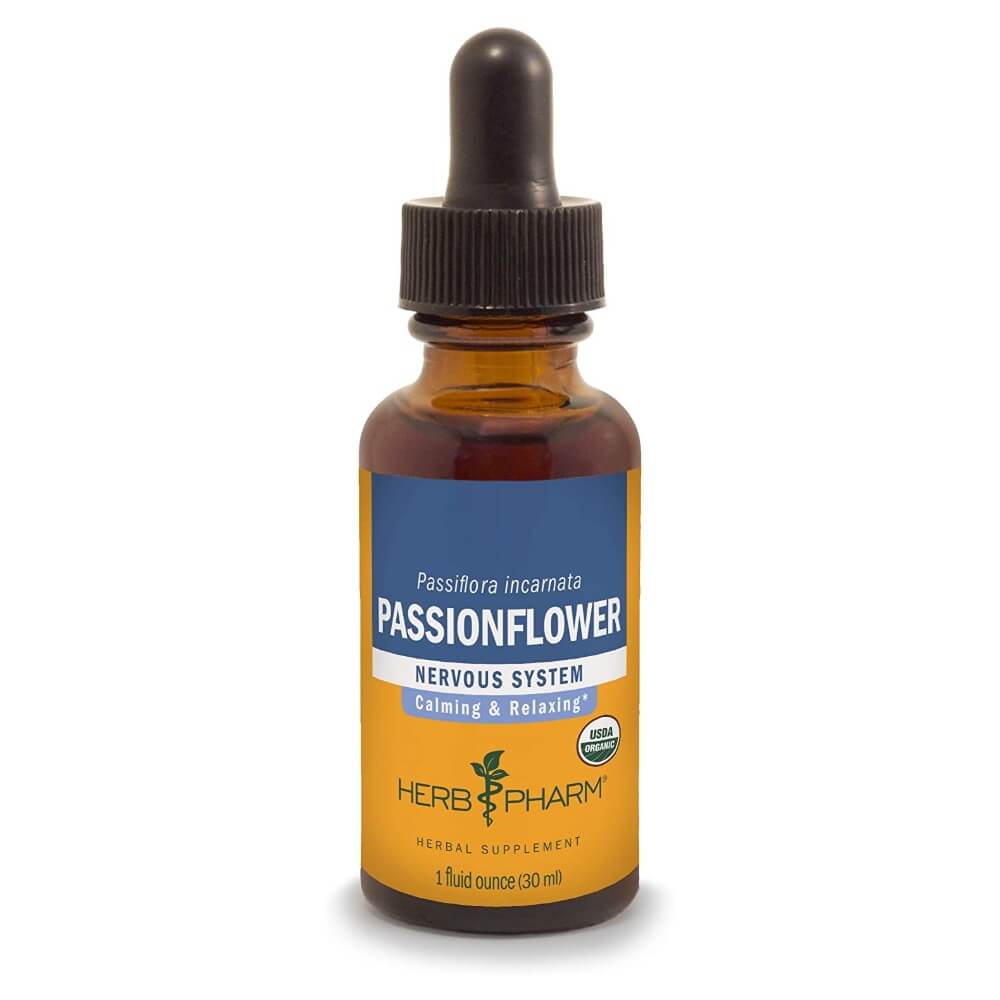 Certified Organic Passionflower Liquid Extract by Herb Pharm Drug Mart