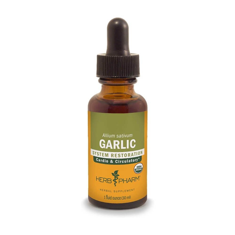 Certified Organic Garlic Liquid Extract by Herb Pharm Drug Mart