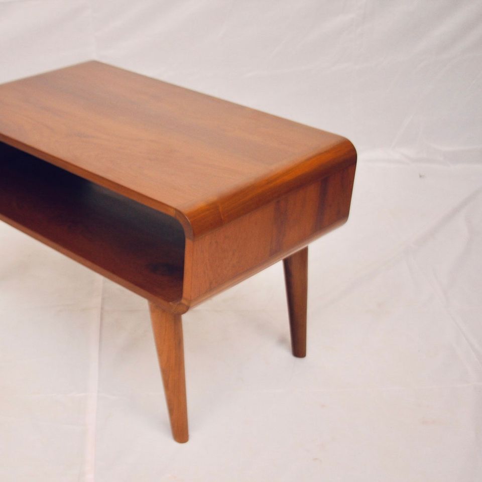 Solid Teak Mid-Century Table