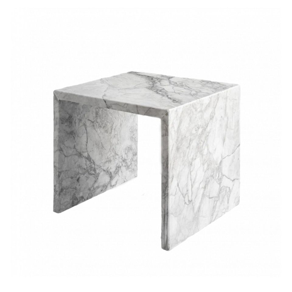 Natural Stone Grey Marble Table